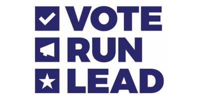 Vote Run Lead Logo